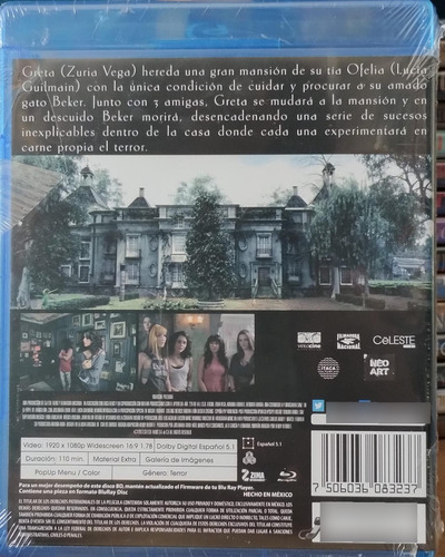 Blu Ray Más Negro Que La Noche Zuria Vega