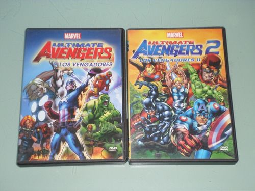 Ultimate Avengers 1 Y 2 -los Vengadores 1 Y 2 - 2 Dvd's