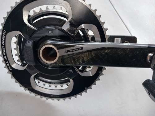 Crankset Potenciometro Fsa Powerbox Bb386evo Carbon Bielas Fibra De Carbon