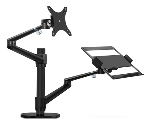 Soporte Monitor Para Escritorio Doble Brazo Ajustable Lcd 17