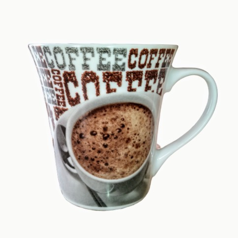 Juego De 2 Tazas Coffee De Porcelana Para Café