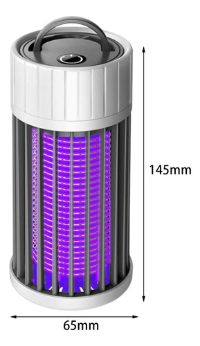 Night Light Bug Con Luz Led Para La Cocina Del Carga Gris