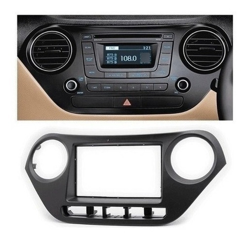 Bisel Radio Pantalla Hyundai I10 2014 - 2018 9pul Karvas