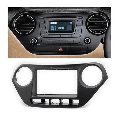 Bisel Radio Pantalla Hyundai I10 2014 - 2018 9pul Karvas