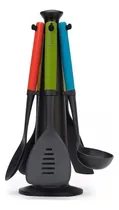 Comprar Set Utensilios De Cocina Joseph Joseph Duo 5 Piezas + Base 