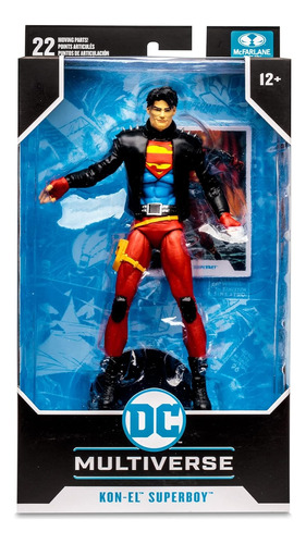 Dc Multiverse Kon El Superboy Mcfarlane   (Reacondicionado)