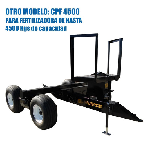 Carro De Tiro Para Fertilizadoras Hasta 6000kg J. Hartwich