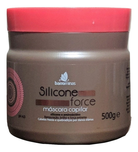 Barrominas Silicone Force Hidratacao 500g