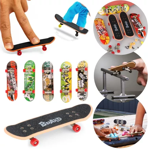 Skate De Dedo Infantil Radical Metal Brinquedo