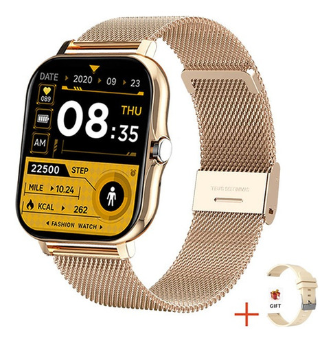 Reloj Inteligente 3d Con Pantalla Metálica Para Mujer.