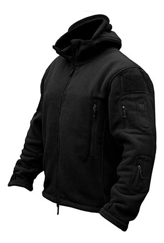 Chaqueta Con Capucha De Forro Polar Cálido For Hombre For