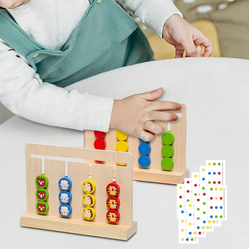 Juegos De Mesa De Rompecabezas Toys Slide Para Combinar Colo