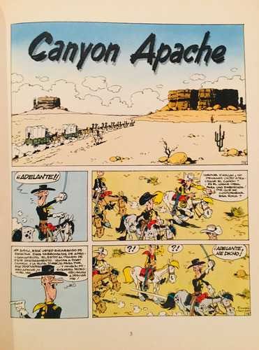 Lucky Luke 17 Canyon Apache 1981 - Como Nuevo (Usado)