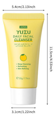 E Grapefruit Facial Cleanser 50g Espuma De Limpeza Facial Cl