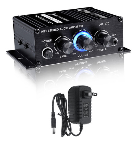 Amplificador De Potencia Estéreo Hifi Para El Hogar Ak270 40