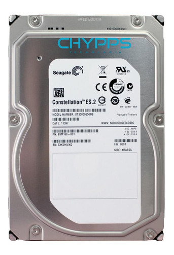 Hd Seagate Constellation Es 2tb St2000nm0001 Sas Servidores