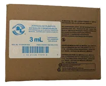 Comprar Jeringa Sin Aguja 3ml Caja C\u002F100 Pzs