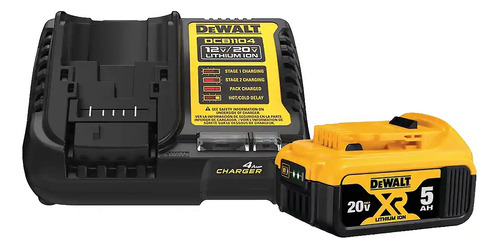 Batería Dcb205-b3 + Cargador Dcb1104-b2 Dewalt Dcb205-k3