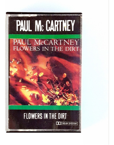 Casete   Paul Mccartney  Beatles Oka Flowers In The Dirt (Reacondicionado)