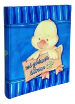 Comprar Álbum Pergamino Bebe 60 Paginas Incluye 6 Paginas Ilustradas Color Celeste