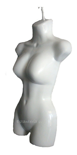 Imagen 3 de 8 de Maniqui Exhibidor Blusa 3/4 Dama Plástico Flexi (promoción)