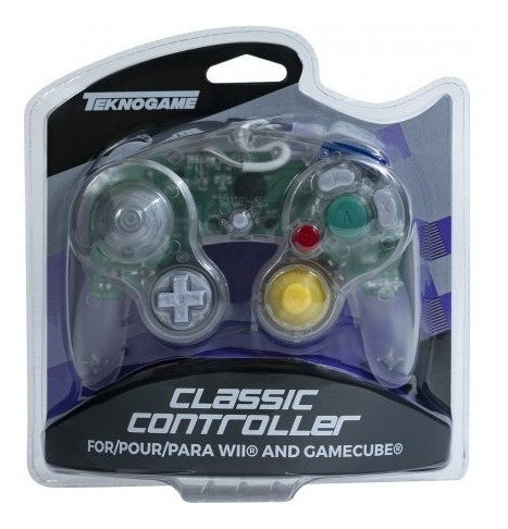 Control Alambrico Teknogame Compatible Con Gamecube