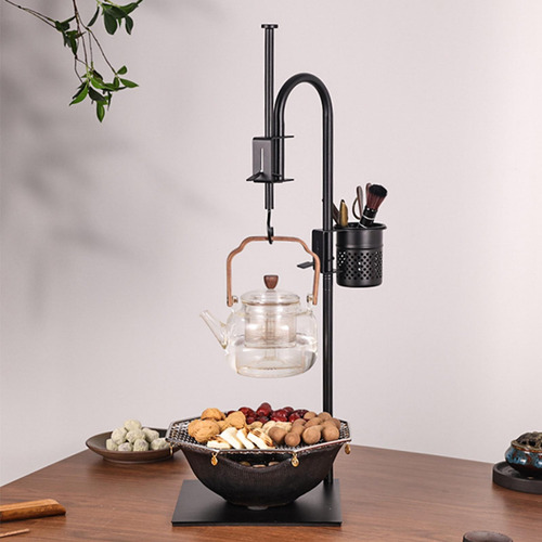 Soporte Para Olla De Camping Con Gancho, Gancho Para Del