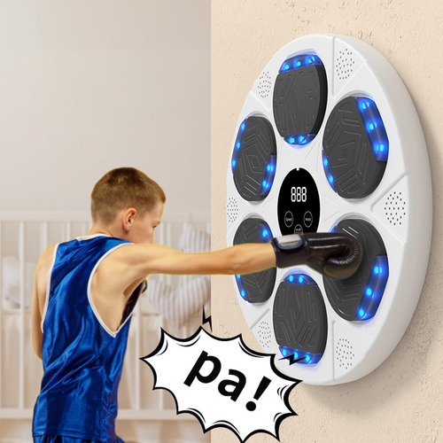 Máquina De Boxeo Musical, Objetivo De Pared De Con Guantes