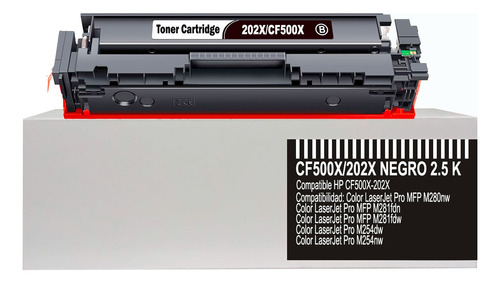 Toner Generico 202x Para Impresora Laserjet Pro Mfp M281fdw