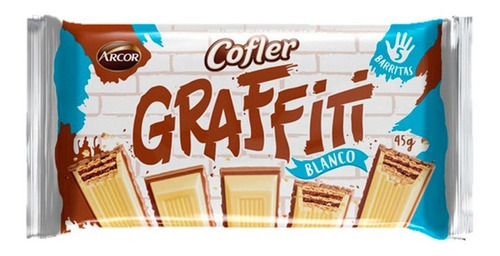 Cofler Graffitti Blanco X 45 Gr