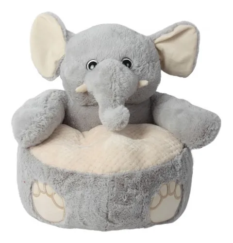 Sofá Elefante De Peluche Puff Sillón Para Niños 23046