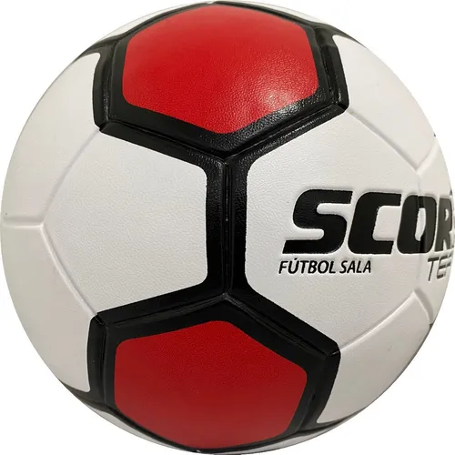 Balón De Fútbol Sala Score By Golty Team Laminado Rojo