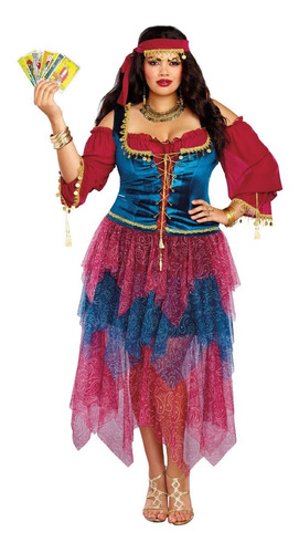 Dreamgirl Disfraz De Gitana Para Mujer Talla Plus