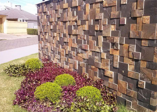 Mosaico Pedra Ferro Basalto Variadão 30x30cm Jundiaí