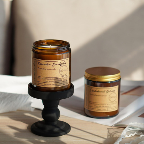 Lemon Lavender Eucalyptus Candles Perfumadas Para Mujeres -