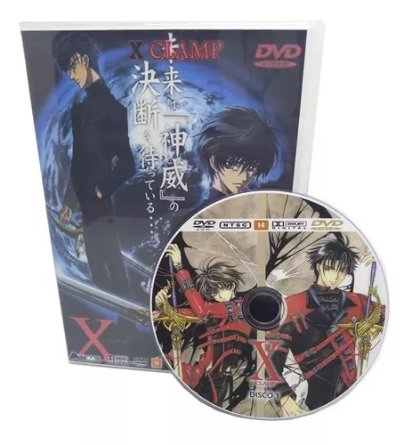Dvd Anime X Clamp + Movie | Parcelamento sem juros-demhanvico.com.vn