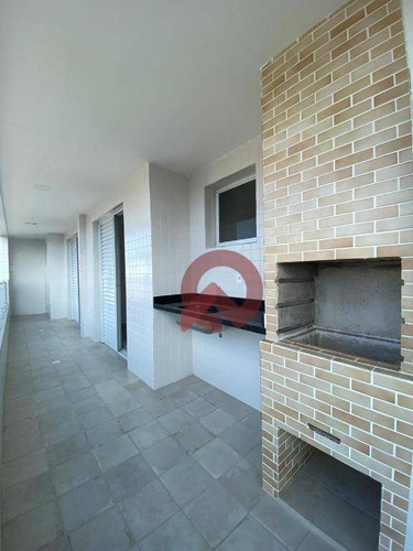 Imagem 9 de 18 de Apartamento Com 2 Dormitórios À Venda, 95 M² Por R$ 506.000 - Canto Do Forte - Praia Grande/sp - Ap3177