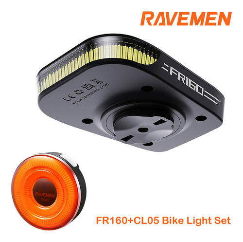 Juego De Luces Delanteras Y Traseras Ravemen Ls03 (fr160+cl0