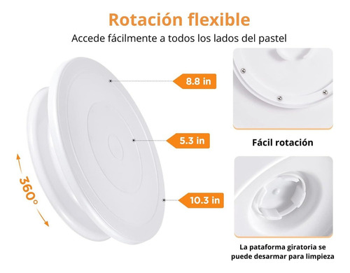 Kit De 71 Herramientas De Decoración De Pasteles Con Base