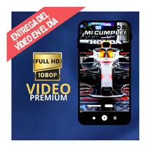 Comprar Invitación Digital Animada De Formula F1 - Tiziben Rojo