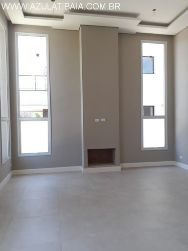 Imagem 2 de 22 de Casa Nova Em Atibaia, Shambala Ii Portaria, Rondas 24 Horas, Area De Lazer... 3 Suites - 1616 - 32664275