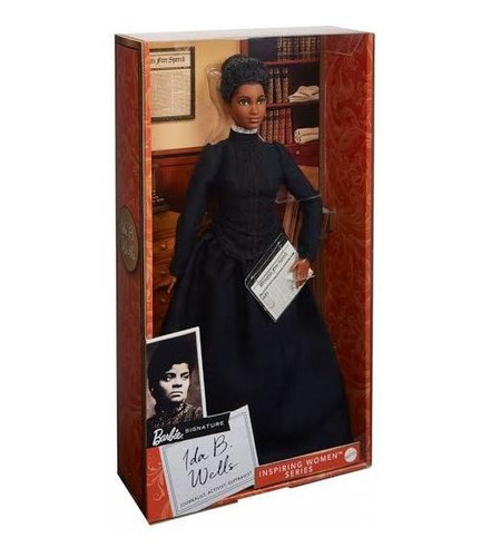 Muñeca Barbie Signature Inspiring Woman Ida B Wells