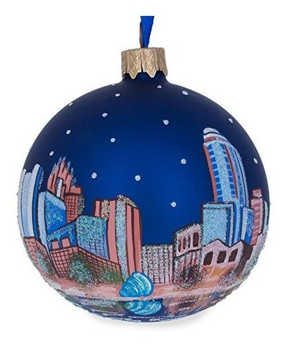 Bestpysanky Orlando, Florida Cristal Ball De Ornamento De Na