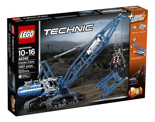 Grúa Con Orugas 42042 De Lego Technic
