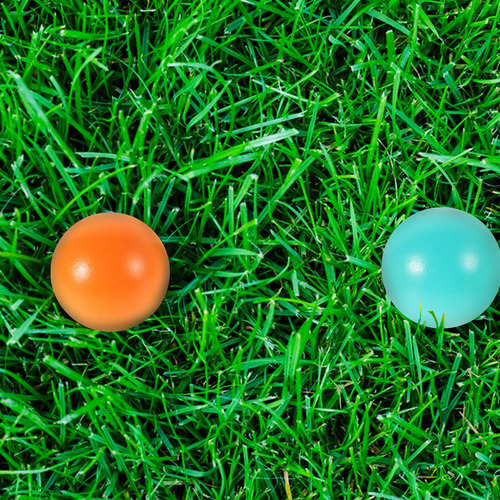 3 Peças De Bolas De Croquet De Madeira, 7 Cm, Substituição D