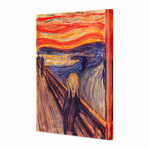 Cuadro Canvas El Grito Munch Edvard 50x60 M Y C