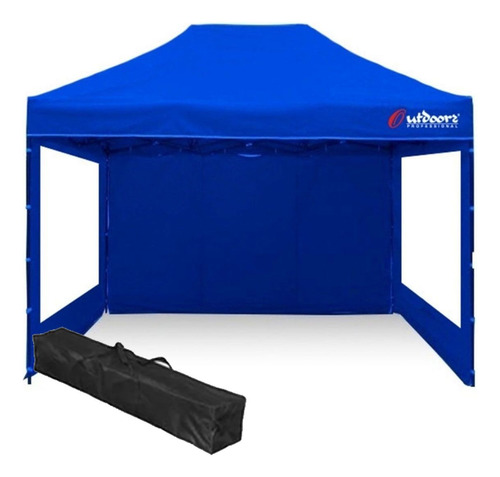 Gazebo Aluminio Plegable 2x3 Outdoorz 3 Laterales Carpa 9025