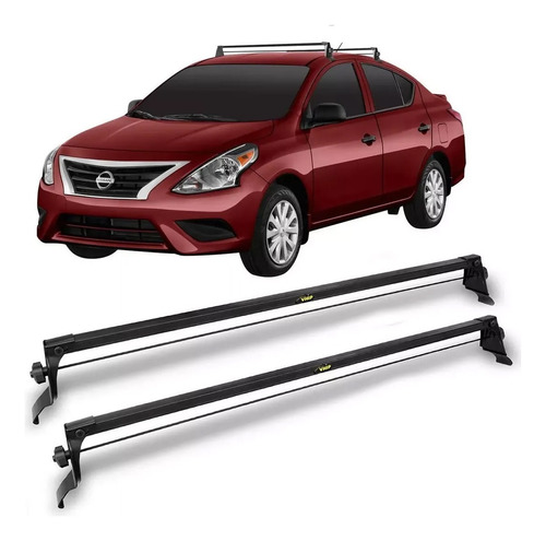 Rack Teto Bagageiro Travessa Nissan Versa 2012 A 2020 Vhip