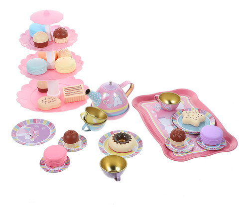 Tea Cups, Juego De Té Para Niños, Hojalata