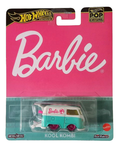 Hot Wheels Premium Kool Kombi Barbie Color Rosa